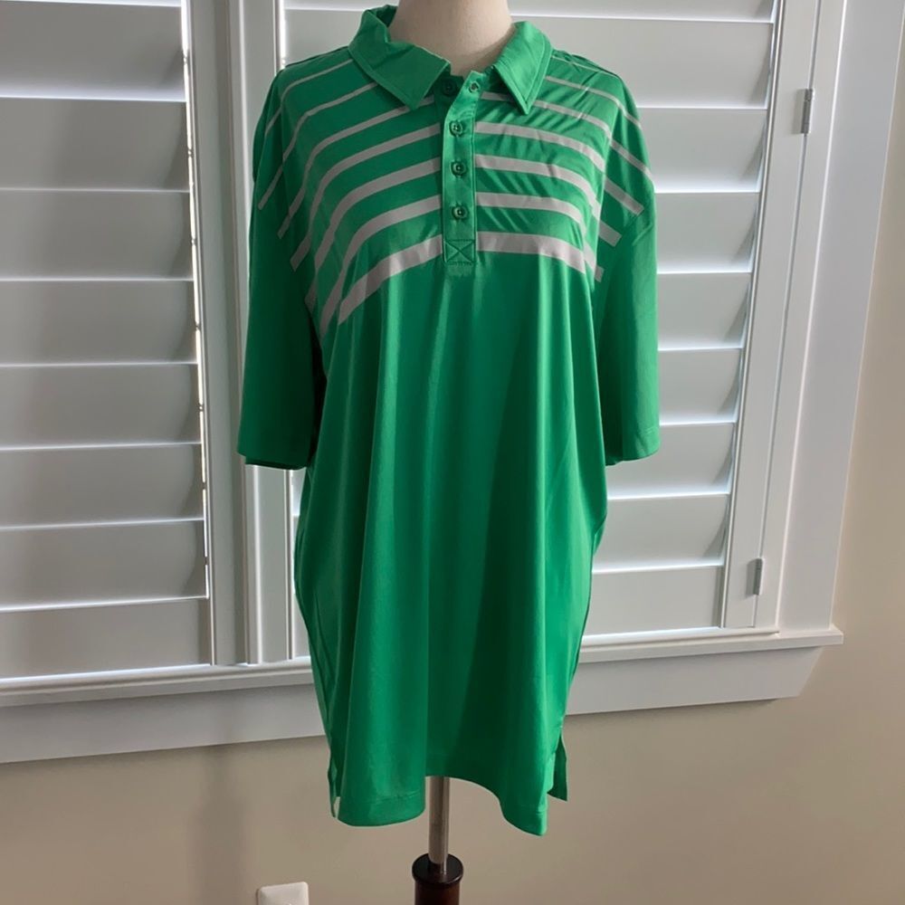 Sz L NWT Ping polo golf shirt moisture wicking dry fit